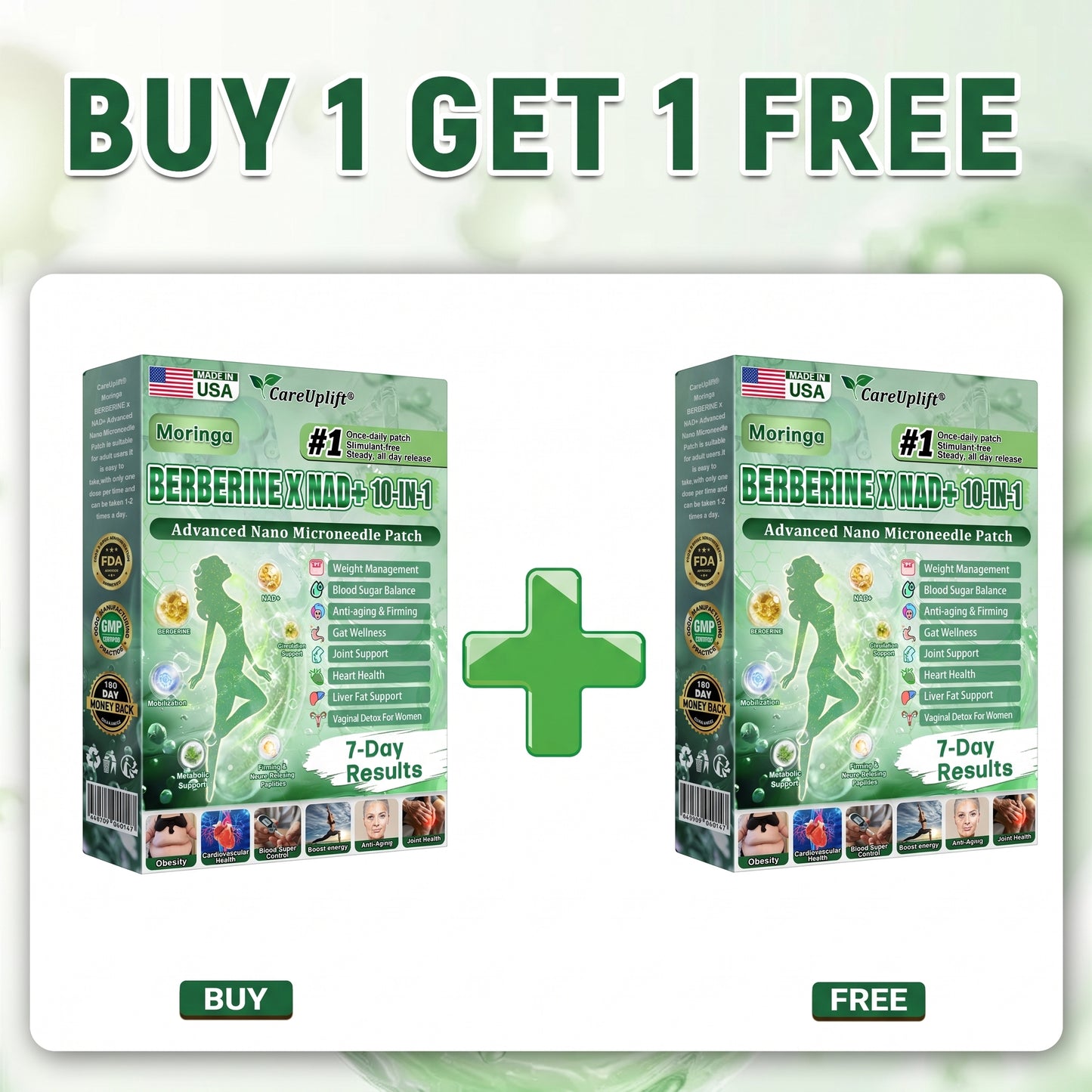 ☘️ CareUplift® has a surprise upgrade just for you! You've already got an amazing offer - but now you've unlocked an even better one: 👉 You'll get a massive 50% off your next purchase - for the next two minutes only!
