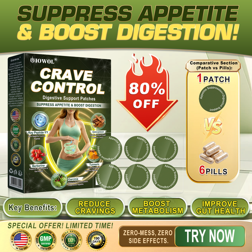 IOWOL® APPETITE CONTROL PATCHES! ZERO PILLS & ZERO HUNGER & ZERO STRUGGLE & 100% RESULTS.