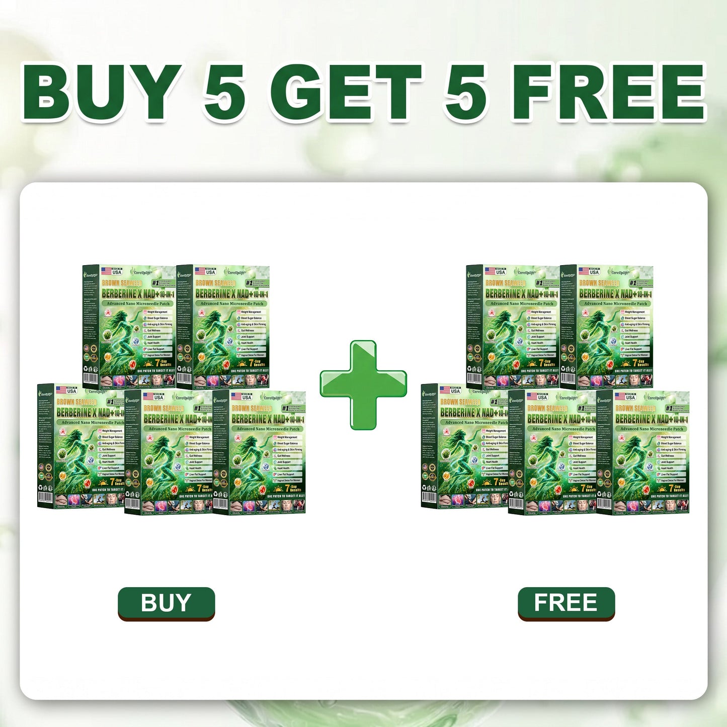 UpSell𝑶𝒇𝒇𝒊𝒄𝒊𝒂𝒍 𝑺𝒕𝒐𝒓𝒆 | 𝐍𝐞𝐰!🍀𝐂𝐚𝐫𝐞𝐔𝐩𝐥𝐢𝐟𝐭® 𝐁𝐫𝐨𝐰𝐧 𝐒𝐞𝐚𝐰𝐞𝐞𝐝× 𝐁𝐞𝐫𝐛𝐞𝐫𝐢𝐧𝐞× 𝐍𝐃𝐀+ 𝟏𝟎-𝐢𝐧-𝟏 𝐍𝐚𝐧𝐨 𝐌𝐢𝐜𝐫𝐨𝐧𝐞𝐞𝐝𝐥𝐞 𝐏𝐚𝐭𝐜𝐡(𝐉𝐮𝐬𝐭 𝐨𝐧𝐜𝐞 𝐚 𝐝𝐚𝐲, 𝐯𝐢𝐬𝐢𝐛𝐥𝐞 𝐜𝐡𝐚𝐧𝐠𝐞𝐬 𝐢𝐧 𝟕 𝐝𝐚𝐲𝐬）𝘽𝙚𝙧𝙗𝙚𝙧𝙞𝙣𝙚 + 𝐁𝐫𝐨𝐰𝐧 𝐒𝐞𝐚𝐰𝐞𝐞𝐝 𝙁𝙤𝙧𝙢𝙪𝙡𝙖 ✅ 𝐅𝐨𝐫 𝐨𝐛𝐞𝐬𝐢𝐭𝐲, 𝗟𝗼𝗼𝘀𝗲 𝘀𝗸𝗶𝗻,𝐝𝐢𝐚𝐛𝐞𝐭𝐞𝐬, 𝐬𝐥𝐞𝐞𝐩 𝐚𝐩𝐧𝐞𝐚, 𝐣𝐨𝐢𝐧𝐭 𝐢𝐬𝐬𝐮𝐞𝐬, 𝐚𝐧𝐝 𝐦𝐨𝐫𝐞💯💯